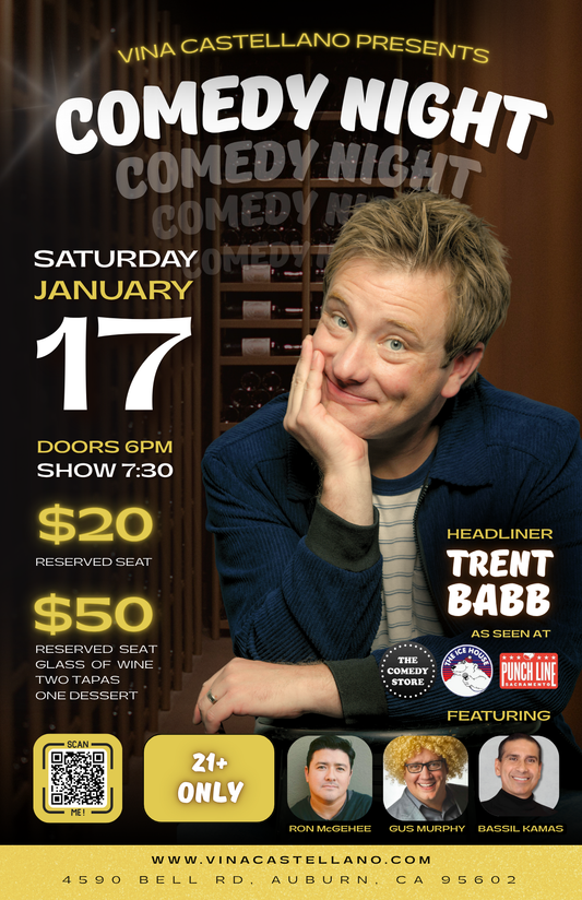 Ticket - Corks and Comedy