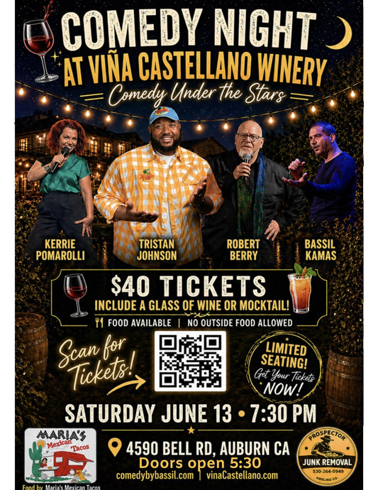 TICKET - Comedy under the stars